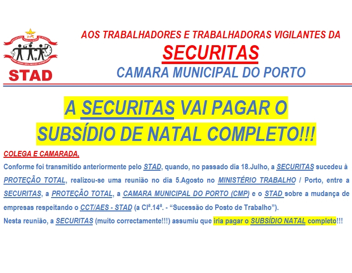 133 SECURITAS C.M.PORTO SNatal Dez24