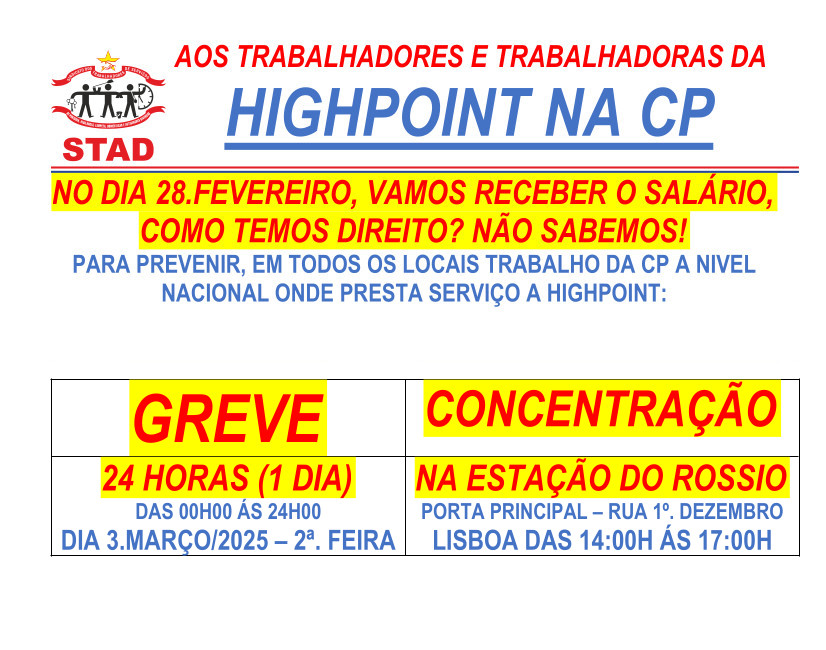 HIGHPOIINT CP GREVE 3 MARCO 25 2025