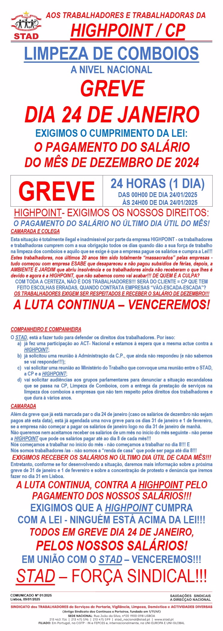 Nº01 HIGHPOINT GREVE C.P. Nacional 09012025